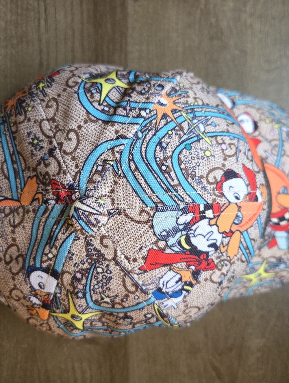 Gucci x Disney Donald Duck GG Supreme Hat Cap - Picture 5 of 13